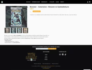 Page Produit - Yokai Legends